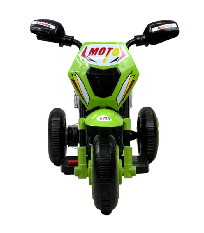 Foto 8 pulgar | Motocicleta Montable Para Niños 3 Ruedas Sonido,luz 6v Verde