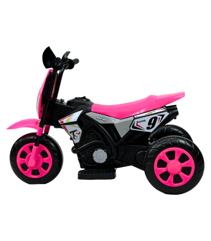 Foto 6 | Motocicleta Montable Para Niños 3 Ruedas Sonido,luz 6v Rosa