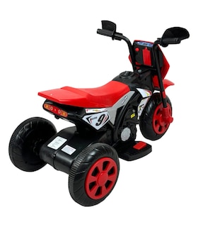 Foto 3 | Motocicleta Montable Para Niños 3 Ruedas Sonido,luz 6v Rojo