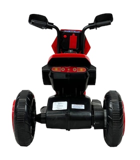 Foto 4 | Motocicleta Montable Para Niños 3 Ruedas Sonido,luz 6v Rojo
