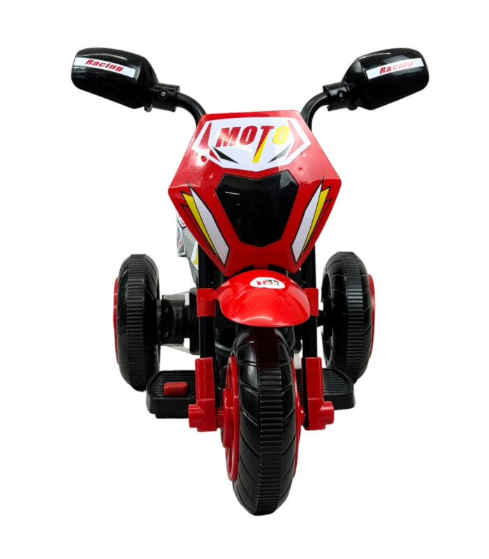 Foto 7 | Motocicleta Montable Para Niños 3 Ruedas Sonido,luz 6v Rojo