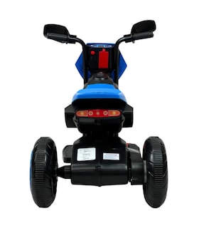 Foto 4 | Motocicleta Montable Para Niños 3 Ruedas Sonido,luz 6v Azul