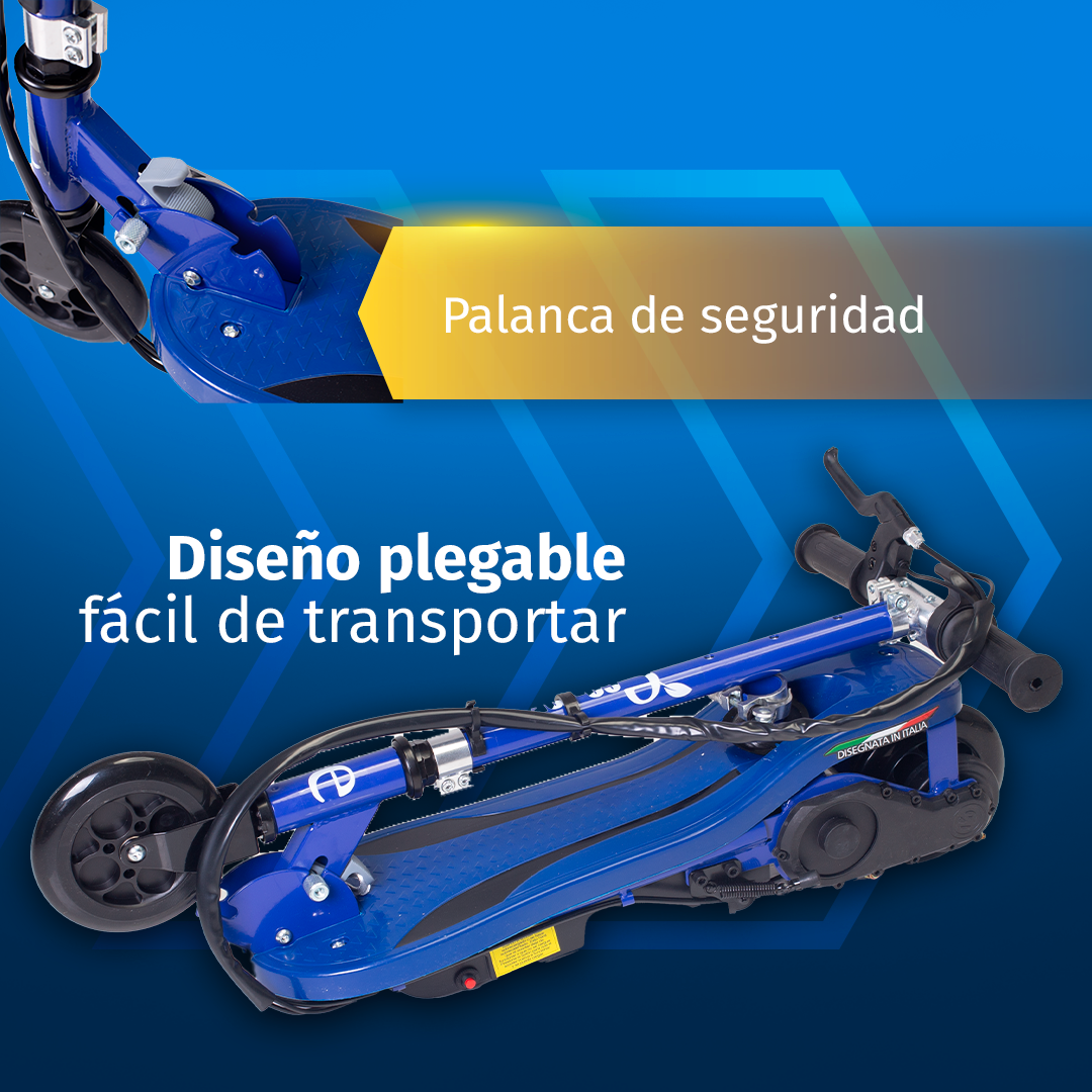 Foto 5 pulgar | Scooter Patín Eléctrico Eco-forte Asiento Cd02a 120w 12km/h