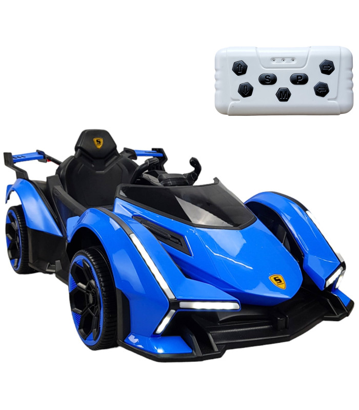 Foto 1 | Montable con Control Remoto/Sonido/Luz/Usb 12v Azul para Niños