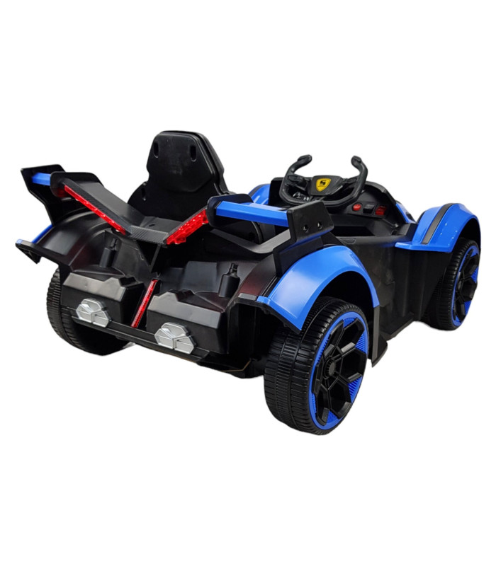 Foto 7 pulgar | Montable con Control Remoto/Sonido/Luz/Usb 12v Azul para Niños