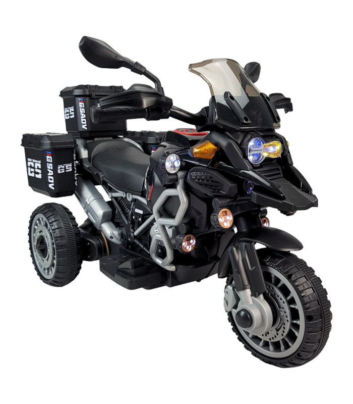 Foto 2 pulgar | Motocicleta Eléctrica Infantil Negra Recargable