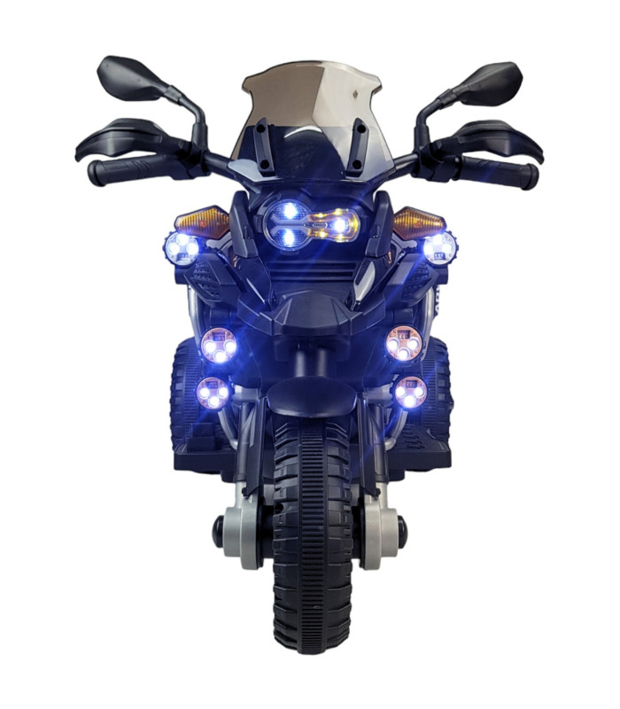 Foto 7 pulgar | Motocicleta Eléctrica Infantil Negra Recargable