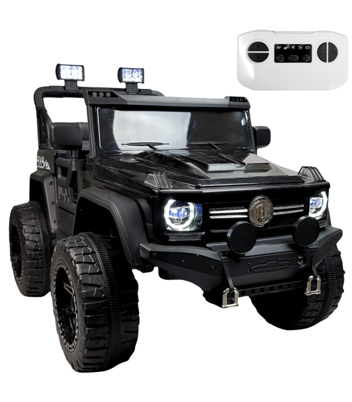Foto 2 pulgar | Montable Eléctrico Camioneta 4x4 con Control Remoto 12v Negro para Niños