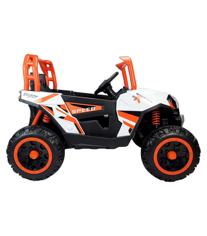 Foto 6 | Montable Eléctrico con Control Remoto Luz Led 12v Naranja para Niños