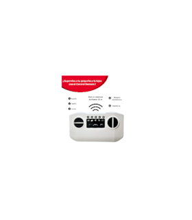 Foto 5 | Montable Electrico Para Niños Cooper Con Control Remoto Luz Led 12v - Rojo