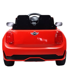 Foto 7 | Montable Electrico Para Niños Cooper Con Control Remoto Luz Led 12v - Rojo