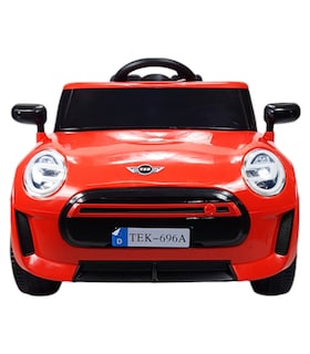 Foto 8 | Montable Electrico Para Niños Cooper Con Control Remoto Luz Led 12v - Rojo