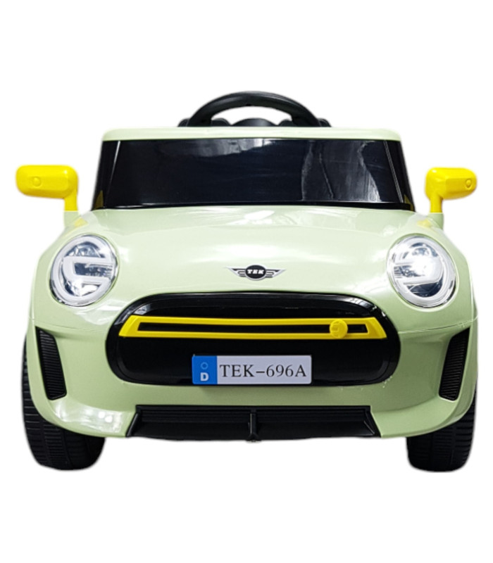Foto 8 | Montable Electrico Para Niños Cooper Con Control Remoto Luz Led 12v - Verde