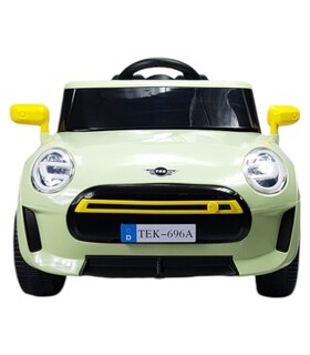 Foto 8 | Montable Electrico Para Niños Cooper Con Control Remoto Luz Led 12v - Verde