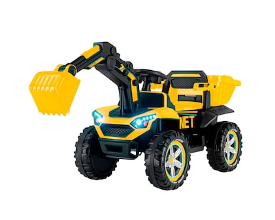Foto 1 | Excavadora Eléctrica Para Niño Con Luces Led Y Control Remoto Bluelander