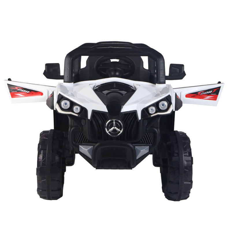 Montable Electrico Generico tipo RZR Mercedez color Blanco