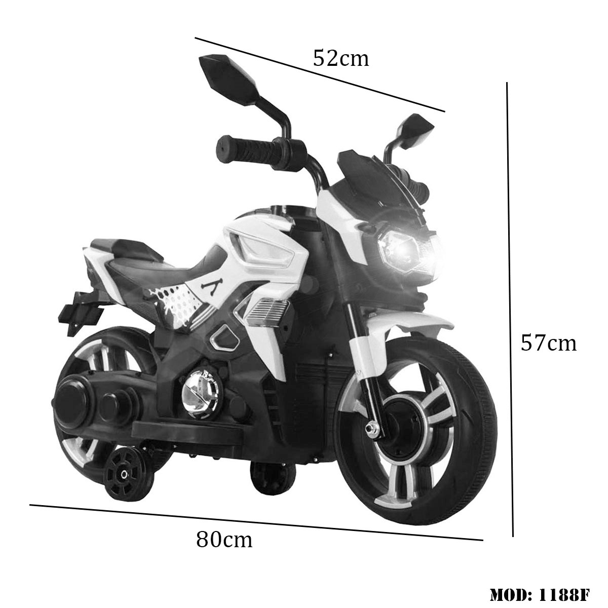 Foto 8 pulgar | Montable Electrico Mini Moto Azul