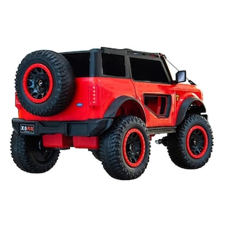 Foto 4 | Montable Eléctrico Bronco Rojo con Luces y Conexión USB