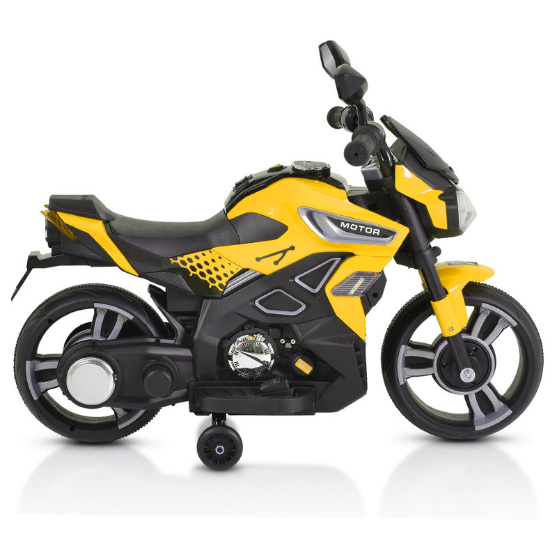 Foto 4 pulgar | Montable Eléctrico Minimoto Amarilla