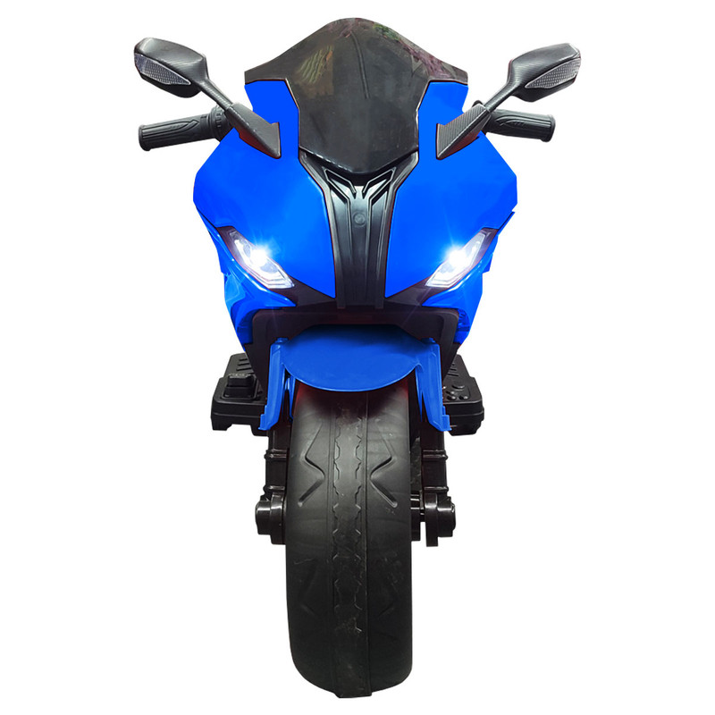 Montable Eléctrico tipo Moto Deportiva Azul