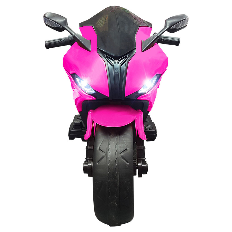 Montable Electrico Tipo Moto Deportiva Generico Rosa