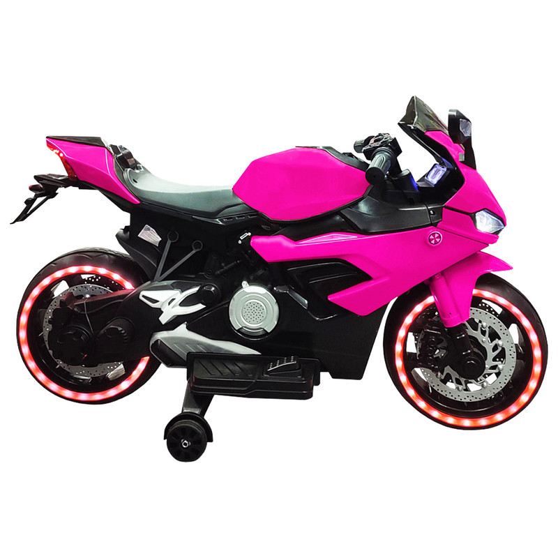 Foto 4 pulgar | Montable Electrico Tipo Moto Deportiva Generico Rosa