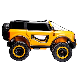 Foto 3 | Montable Electrico Tipo Camioneta Amarillo con Luces y Conexión USB