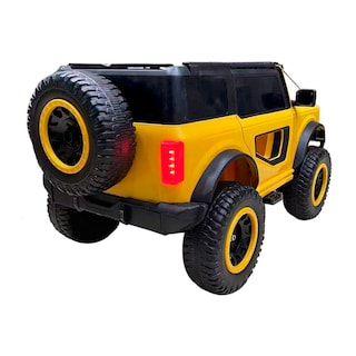 Foto 5 | Montable Electrico Tipo Camioneta Amarillo con Luces y Conexión USB