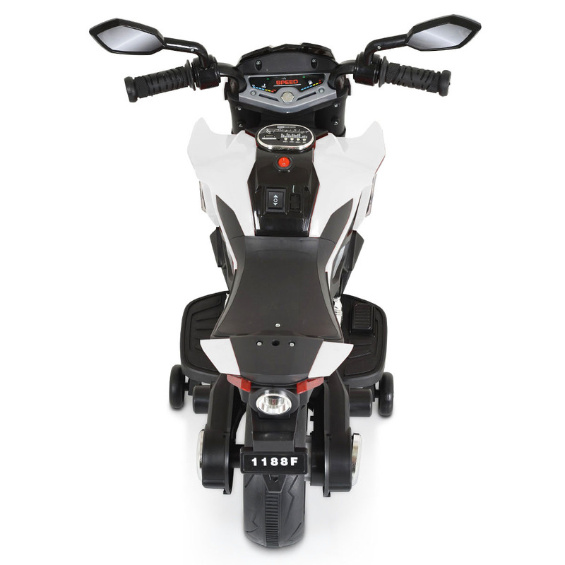 Foto 5 pulgar | Montable Eléctrico Mini Moto Blanca
