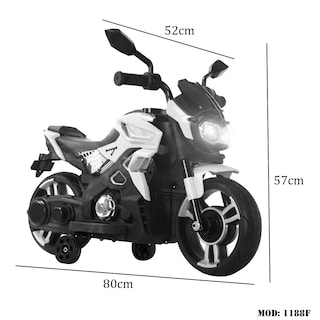 Foto 6 | Montable Electrico Mini Moto Blanco