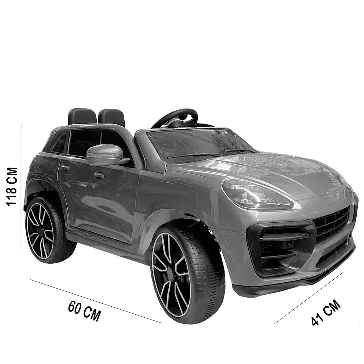 Foto 5 | Montable Eléctrico Tipo Cayenne Gris