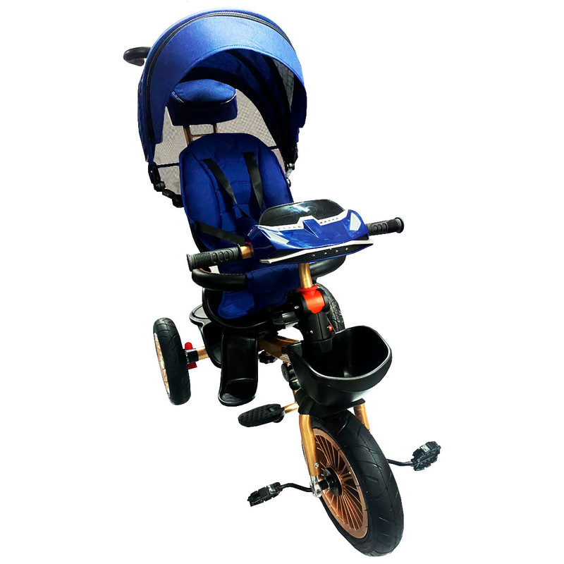 Foto 1 | Triciclo Infantil con Asiento Reclinable Azul