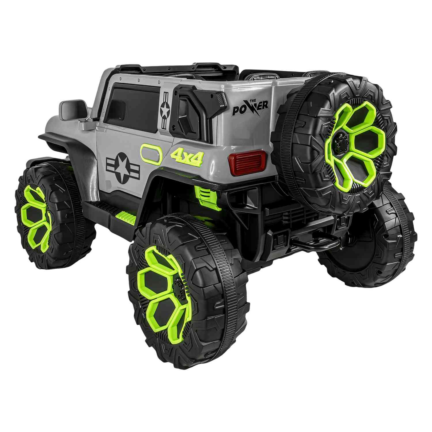 Foto 4 pulgar | Carro Montable Electrico Control Remoto 4x4 Musica Bluetooth