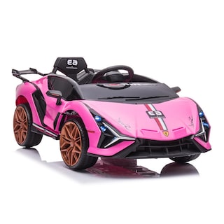 Foto 2 | Montable Electrico Lamborghini Para Niña Color Rosa
