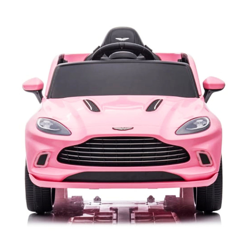 Montable Electrico Aston Martin Para Niña Color Rosa