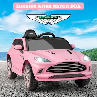 Foto 5 | Montable Eléctrico Aston Martin Rosa para Niña