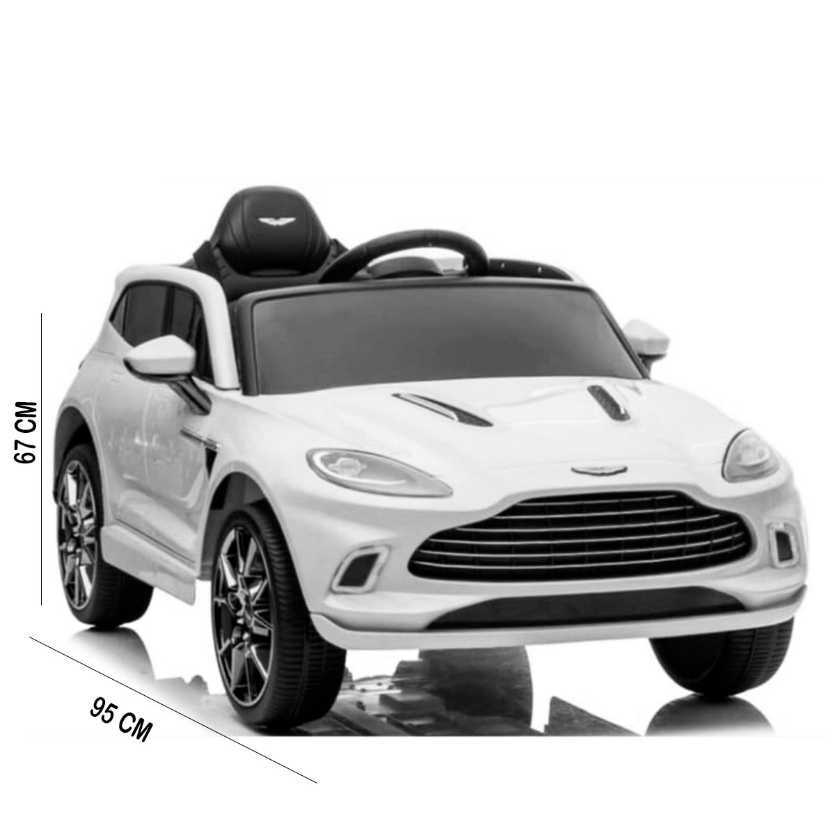 Foto 9 pulgar | Montable Eléctrico Aston Martin Rosa para Niña