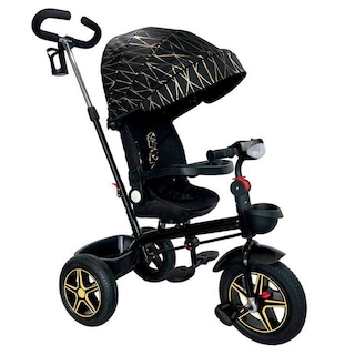 Foto 1 | Triciclo Infantil con Asiento Reclinable Negro