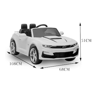 Foto 6 | Montable Eléctrico tipo Camaro 12v Amarillo