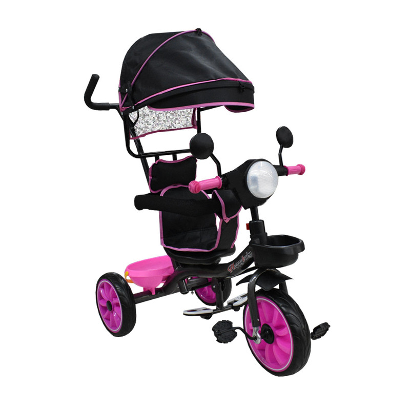 Triciclo Infantil con Asiento Reclinable Rosa