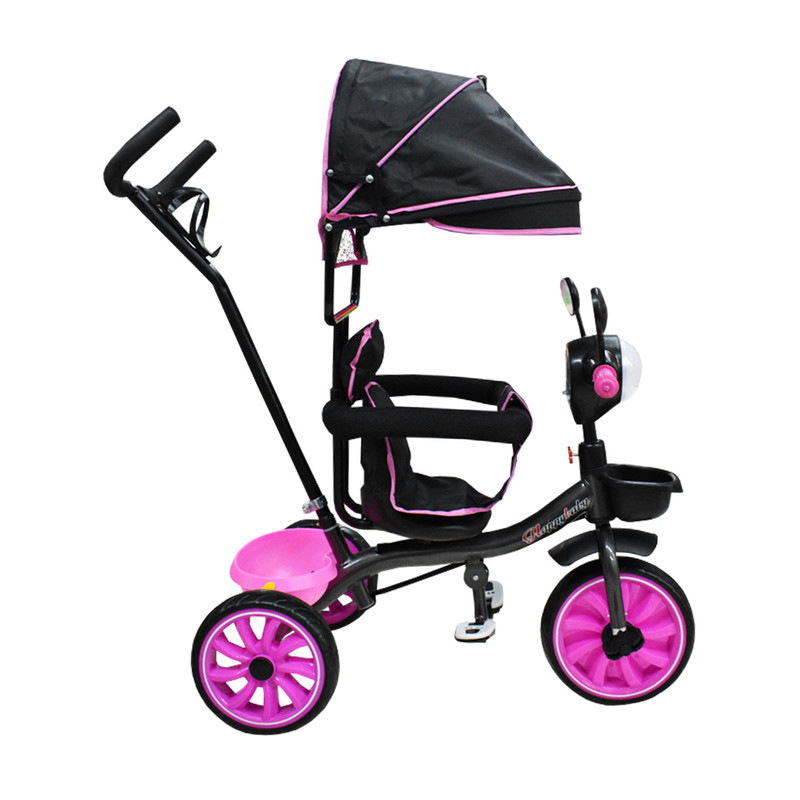 Foto 4 pulgar | Triciclo Infantil con Asiento Reclinable Rosa