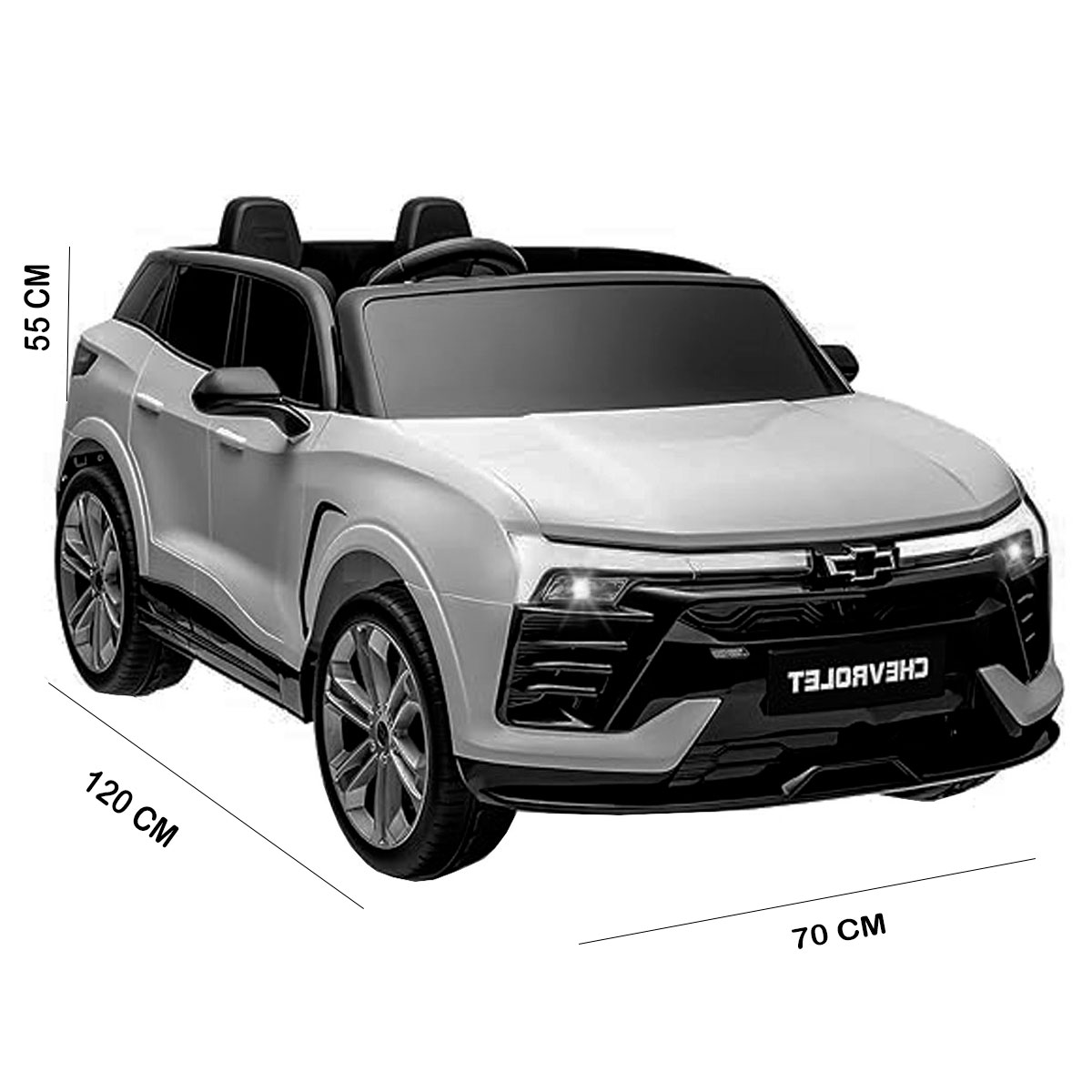 Foto 5 pulgar | Montable Eléctrico Camioneta Blazer Negro