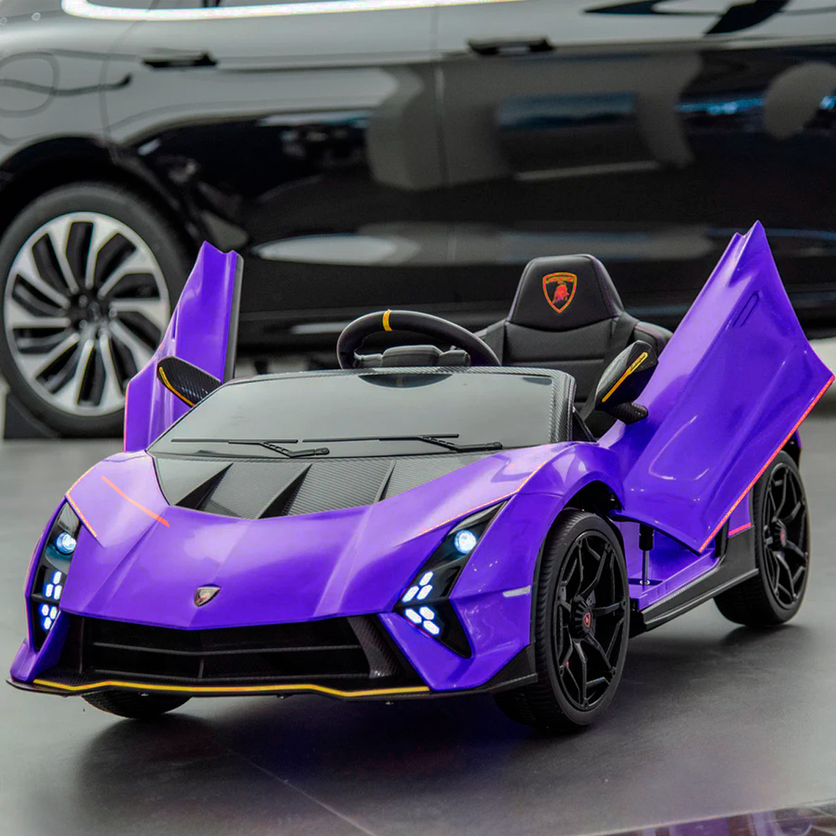 Foto 4 | Montable Eléctrico Lamborghini Veneno Morado