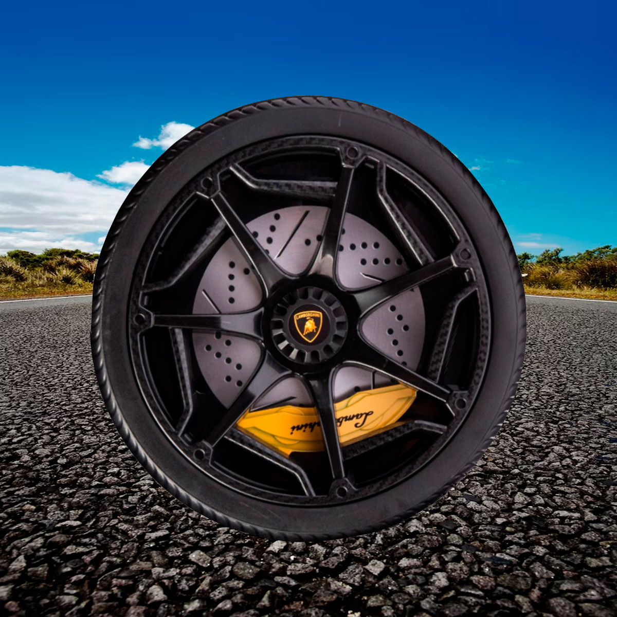 Foto 6 | Montable Eléctrico Lamborghini Veneno Gris