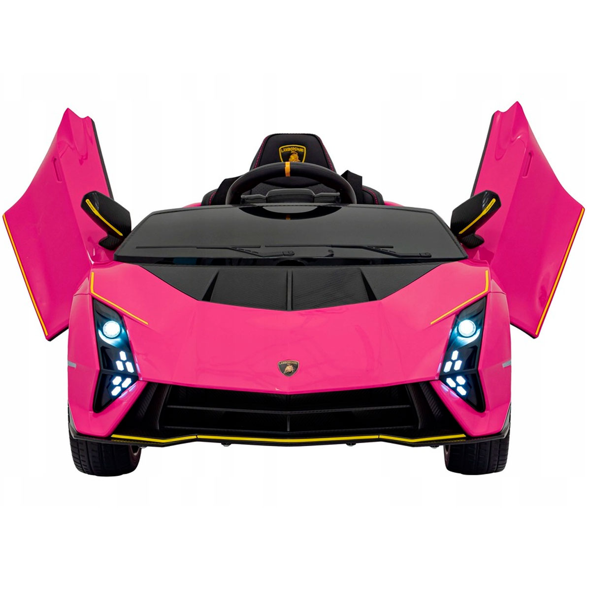 Foto 4 pulgar | Montable Eléctrico Lamborghini Veneno Rosa