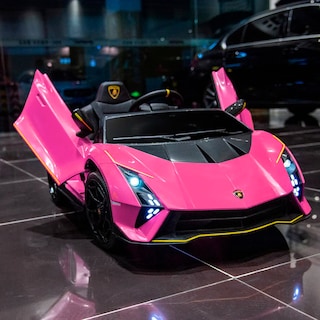 Foto 4 | Montable Eléctrico Lamborghini Veneno Rosa