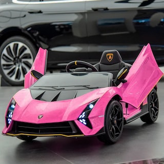 Foto 5 | Montable Eléctrico Lamborghini Veneno Rosa