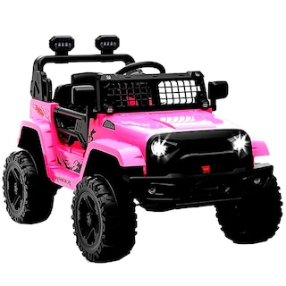 Foto 1 | Montable Eléctrico 4x4 Rosa con Luces y Música