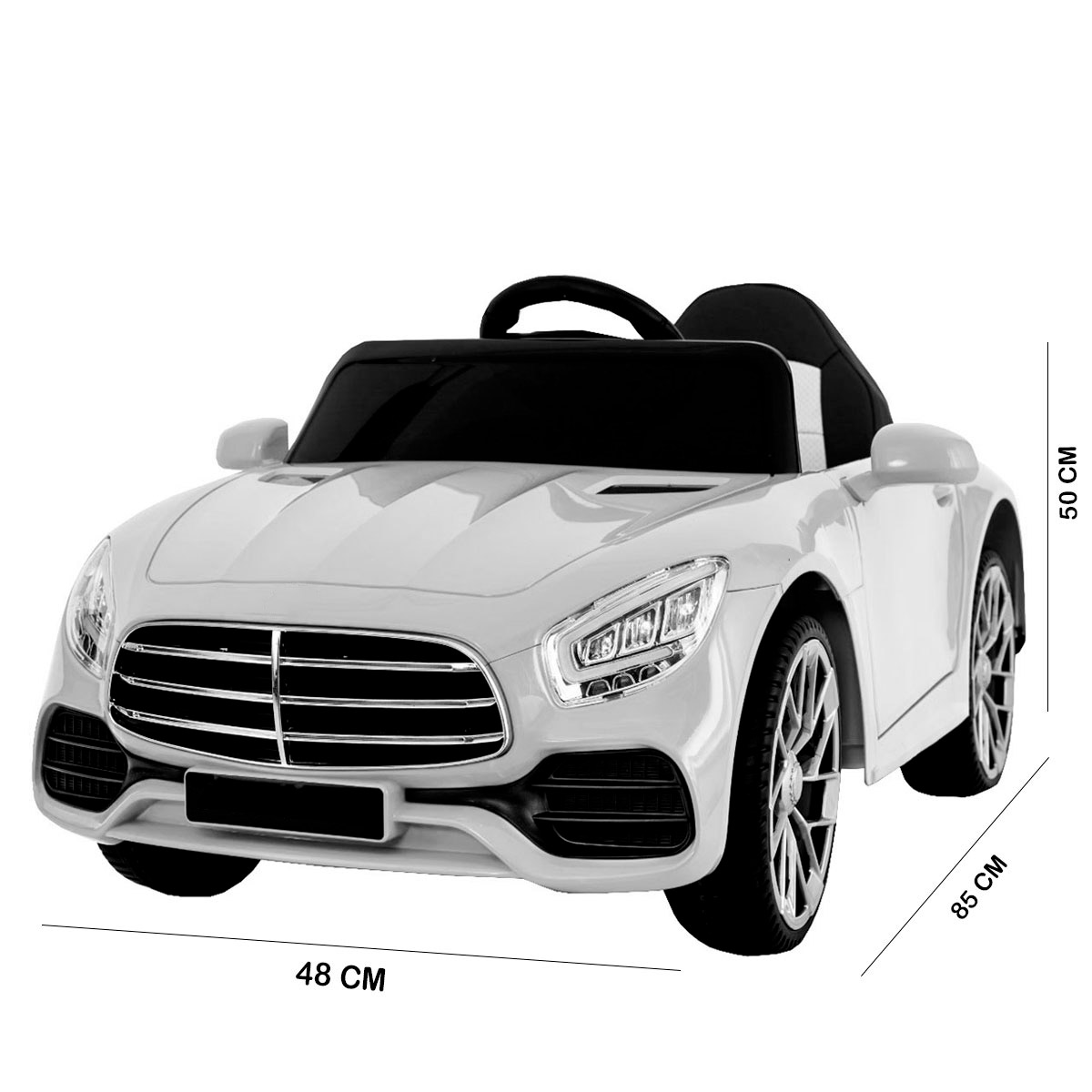 Foto 4 pulgar | Montable Eléctrico Mercedes Amarillo