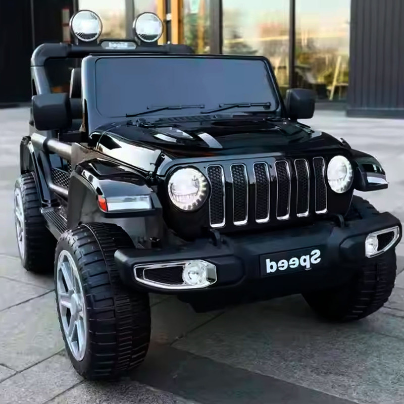 Foto 3 pulgar | Montable Eléctrico Jeep Genérico Negro